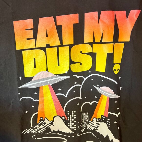 Emy Ave - Eat My Dust! Aliens oversize Tee - L/XL - Picture 2 of 4